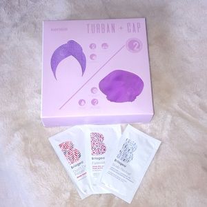 Kensie | Shower Turban + Cap w/ samples